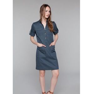 On Fry Safari Shirt Dress